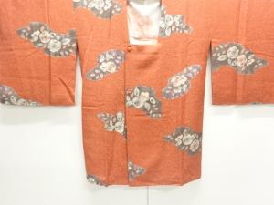 絞り花模様道行コート